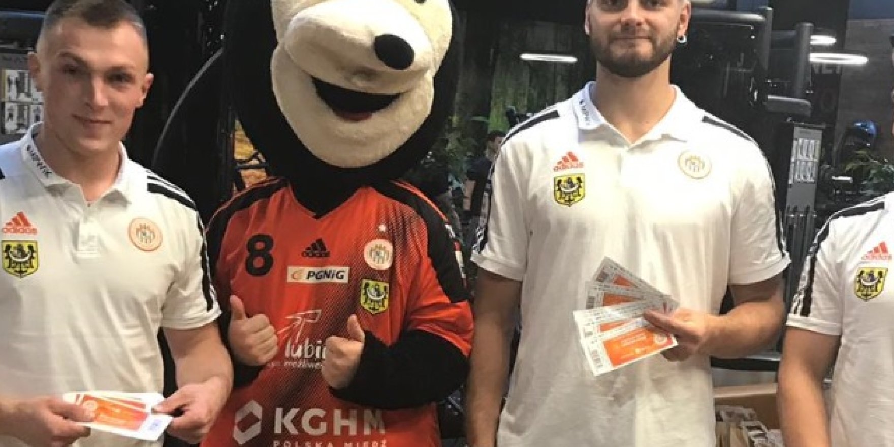 Promowaliśmy zdrowy tryb życia i zapraszaliśmy na mecze