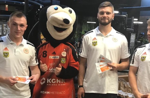 Promowaliśmy zdrowy tryb życia i zapraszaliśmy na mecze