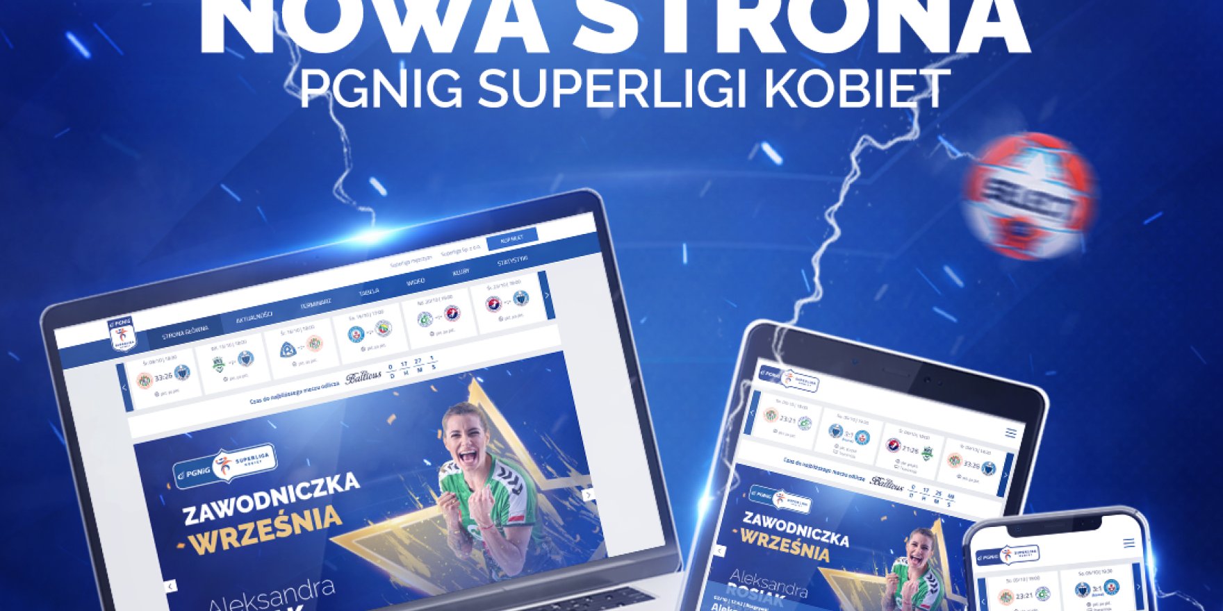 Wystartowała nowa strona internetowa PGNiG Superligi Kobiet