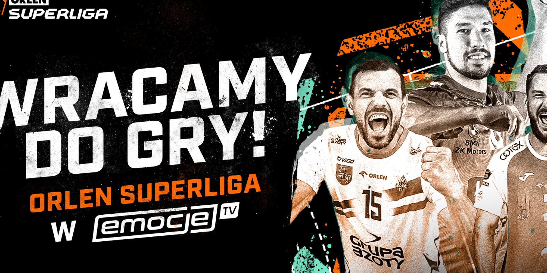 Emocje.TV pokażą w streamingu mecze ORLEN Superligi i ORLEN Superligi Kobiet