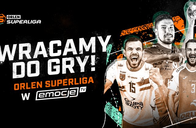 Emocje.TV pokażą w streamingu mecze ORLEN Superligi i ORLEN Superligi Kobiet