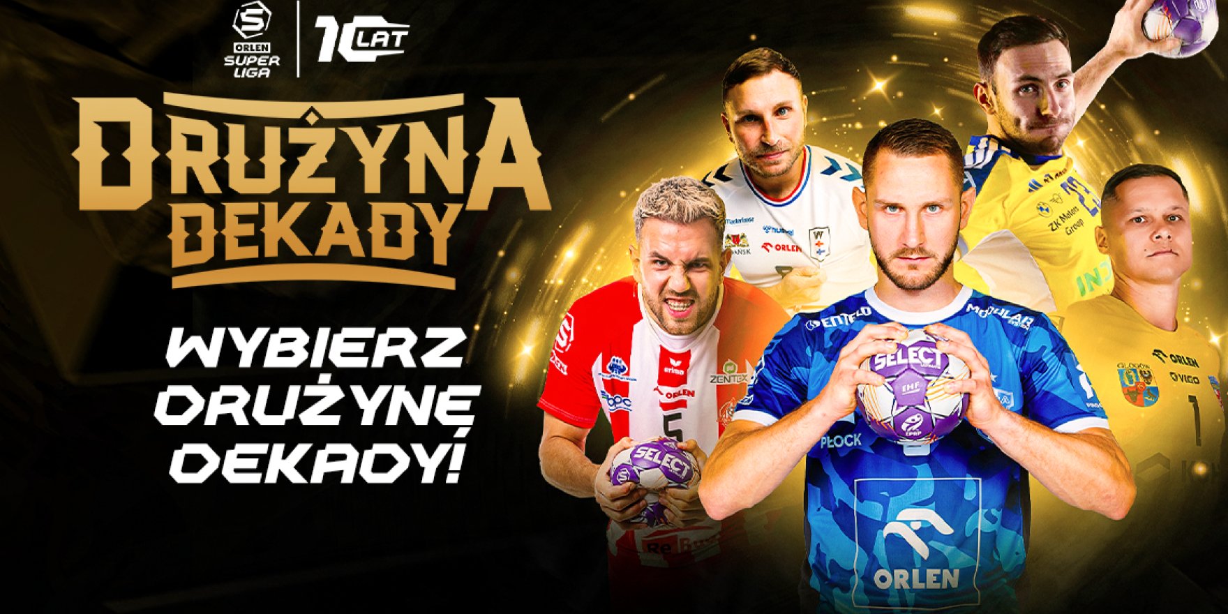 Historia w rękach kibiców. ORLEN Superliga ogłasza Wybór Drużyny Dekady!