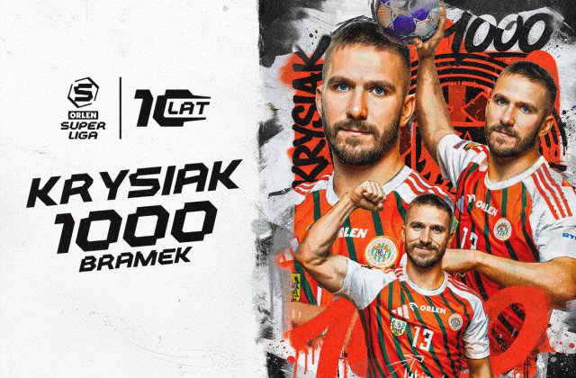  Dawid Krysiak w klubie 1 000 bramek ORLEN Superligi!