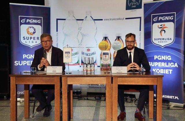 Kryniczanka Oficjalną Wodą Superligi i Superligi Kobiet
