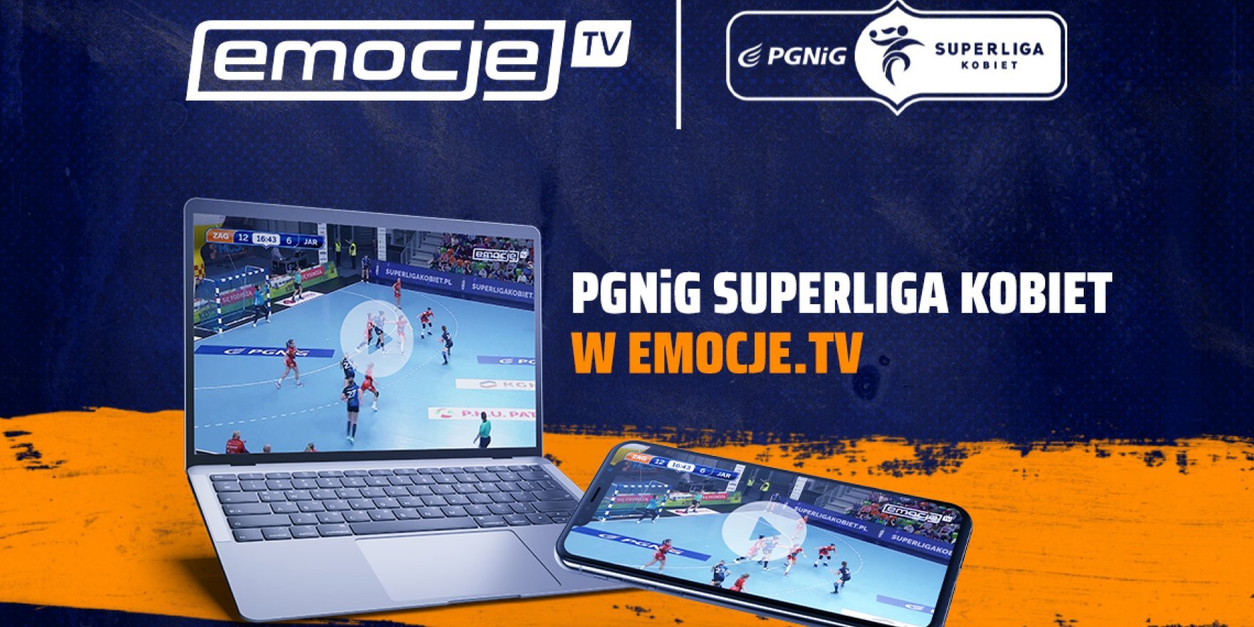 Mecze PGNiG Superligi Mężczyzn i Kobiet w Emocje.TV