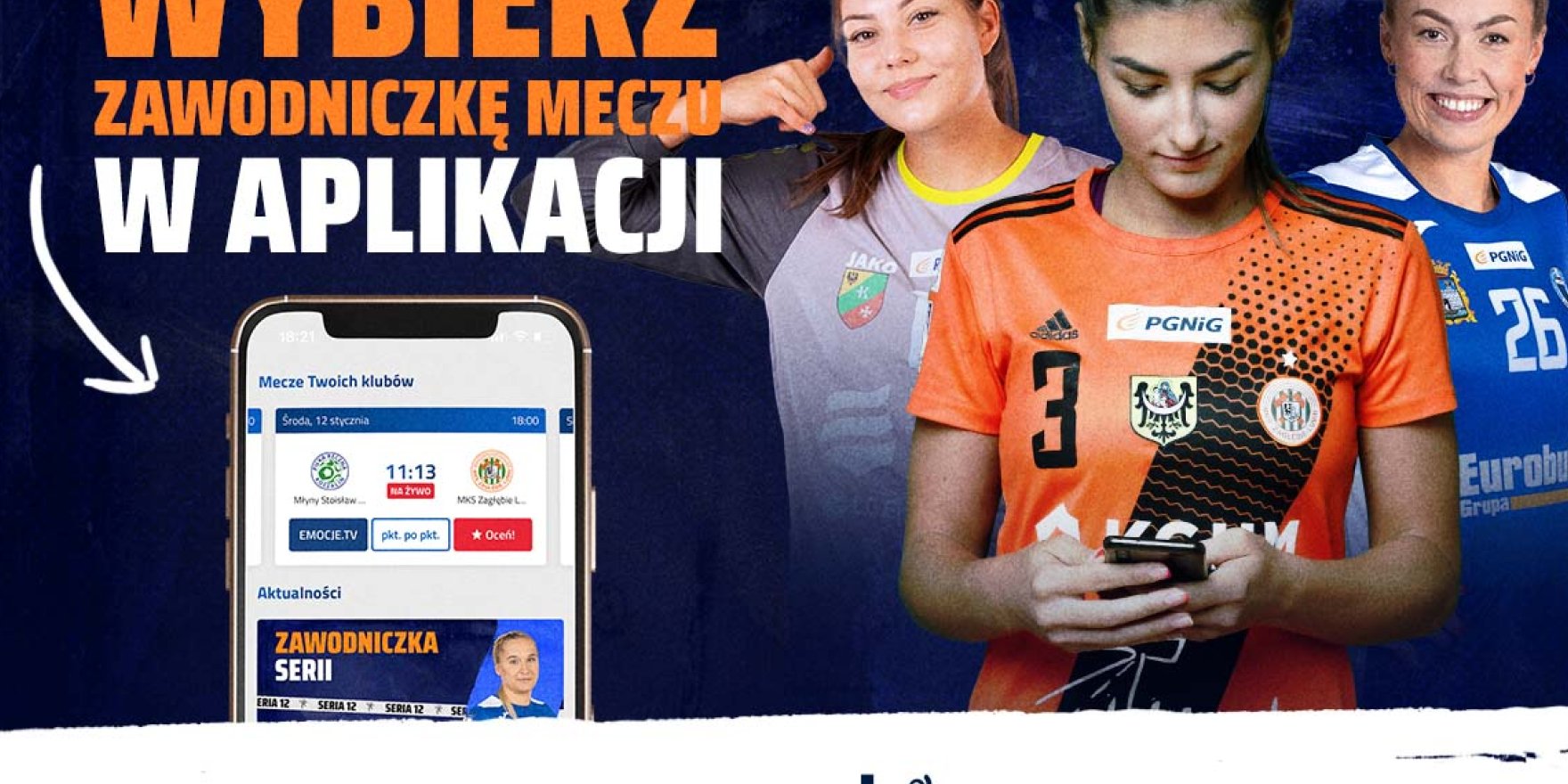Wybierz najlepszą zawodniczkę meczu w aplikacji mobilnej Superligi