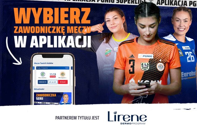 Wybierz najlepszą zawodniczkę meczu w aplikacji mobilnej Superligi