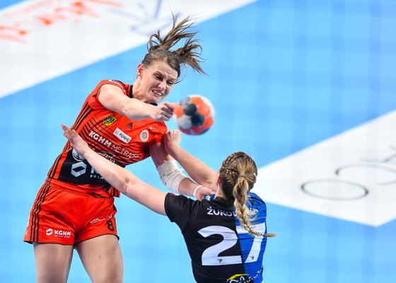 Metraco Zagłębie Lubin – Eurobud JKS Jarosław 33:25 (15:12)
