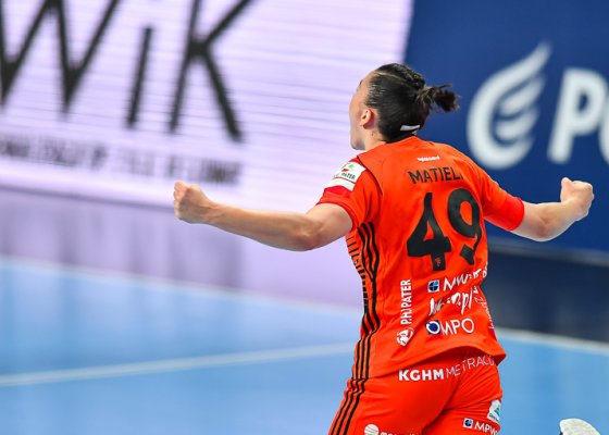 Metraco Zagłębie Lubin – Młyny Stoisław Koszalin 23:23 (13:13) k. 3:2