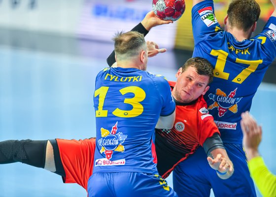 MKS Zagłębie Lubin – KS SPR Chrobry Głogów 32:32 (15:14) k.2:4