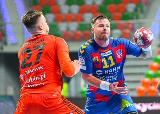 MKS Zagłębie Lubin – KS SPR Chrobry Głogów 32:32 (15:14) k.2:4