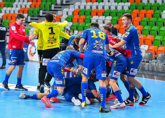 MKS Zagłębie Lubin – KS SPR Chrobry Głogów 32:32 (15:14) k.2:4