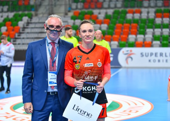 MKS Zagłębie Lubin – MKS Piotrcovia Piotrków Tryb. 35:32 (17:12)