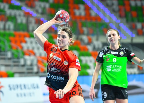 MKS Zagłębie Lubin – KPR Gminy Kobierzyce 29:24 (13:13)