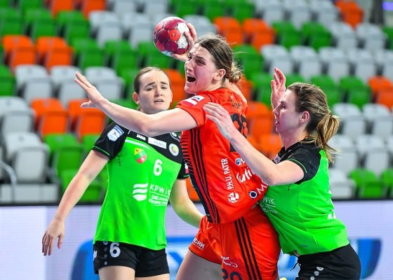MKS Zagłębie Lubin – KPR Gminy Kobierzyce 29:24 (13:13)