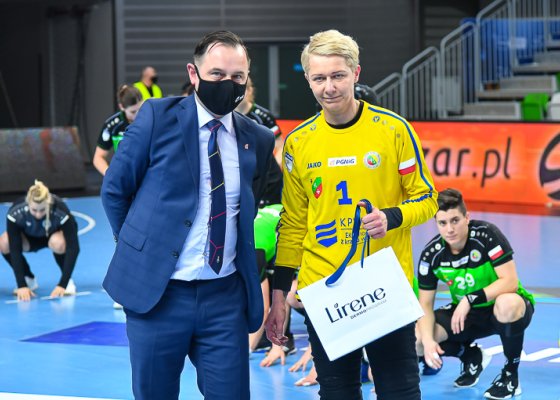 MKS Zagłębie Lubin – KPR Gminy Kobierzyce 29:24 (13:13)