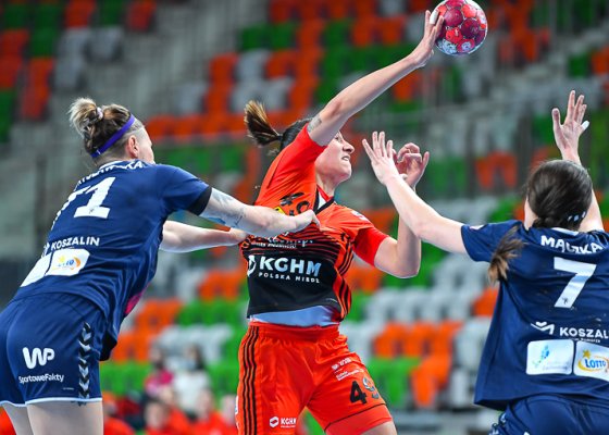 MKS Zagłębie Lubin – Młyny Stoisław Koszalin 34:24 (17:16)