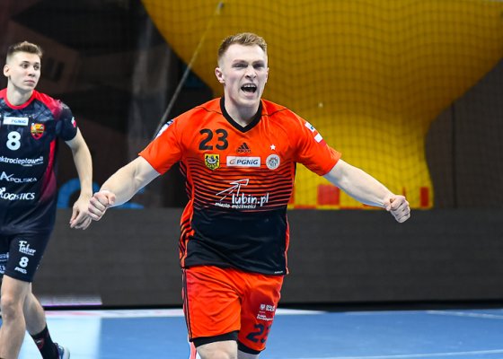 MKS Zagłębie Lubin – Piotrkowianin Piotrków Trybunalski 24:19 (8:7)
