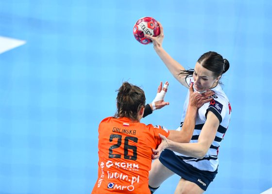 MKS Zagłębie Lubin - Zwiezda Zwienigorod 33:29 (18:11)