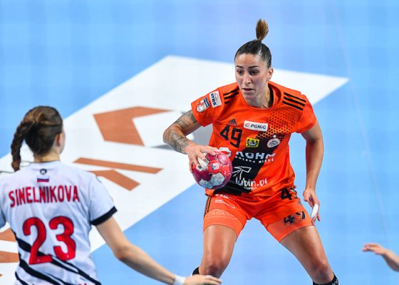 MKS Zagłębie Lubin - Zwiezda Zwienigorod 33:29 (18:11)