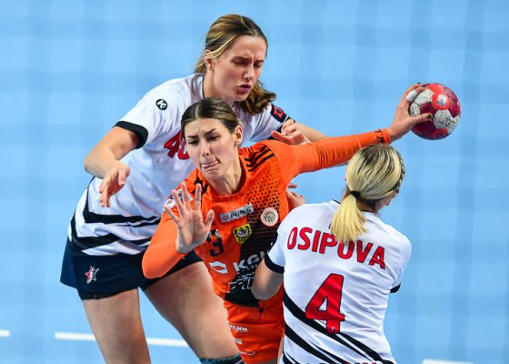MKS Zagłębie Lubin - Zwiezda Zwienigorod 33:29 (18:11)