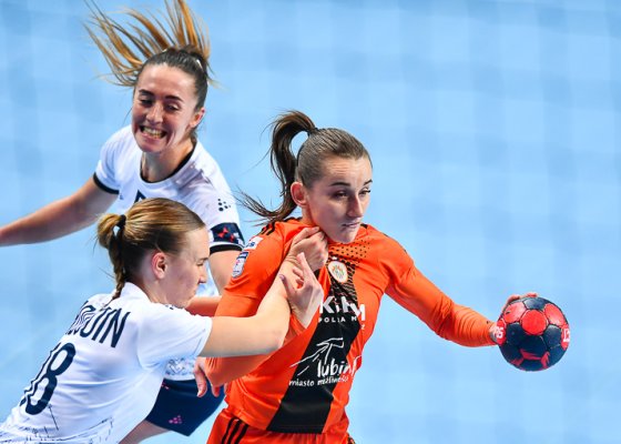 MKS Zagłębie Lubin - Les Neptunes de Nantes 26:27 (12:13)