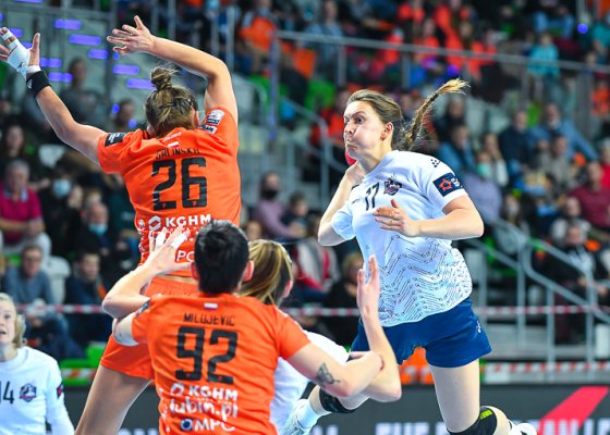 MKS Zagłębie Lubin - Les Neptunes de Nantes 26:27 (12:13)
