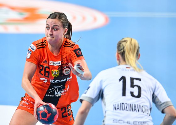 MKS Zagłębie Lubin - SG BBM Bietigheim 21:33 (8:19)