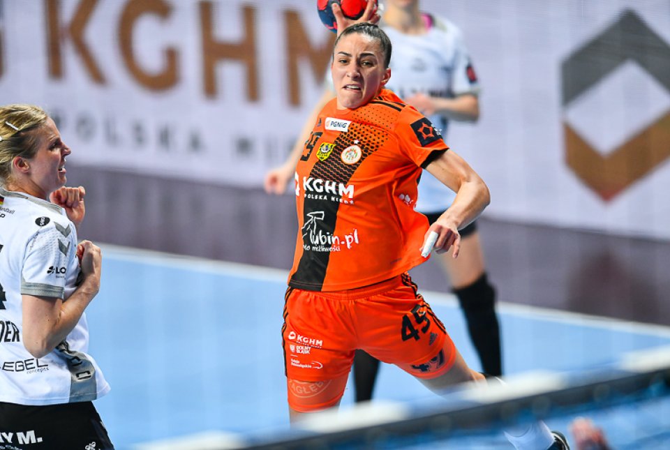 MKS Zagłębie Lubin - SG BBM Bietigheim 21:33 (8:19)