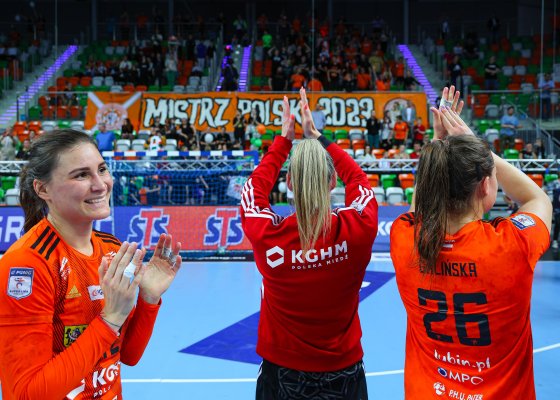 Mistrzynie Polski PGNiG Superligi 2023 - dekoracja