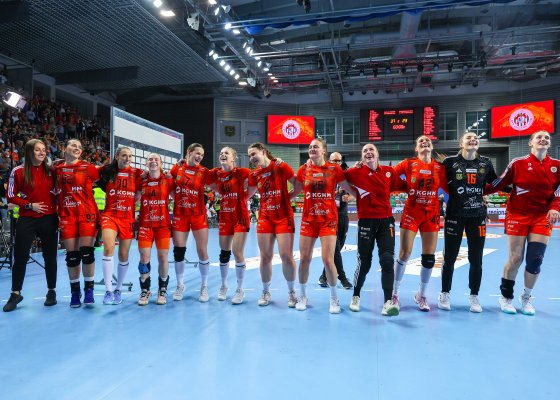 Mistrzynie Polski PGNiG Superligi 2023 - dekoracja