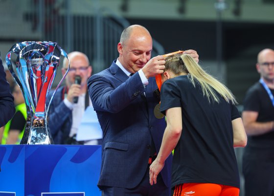 Mistrzynie Polski PGNiG Superligi 2023 - dekoracja
