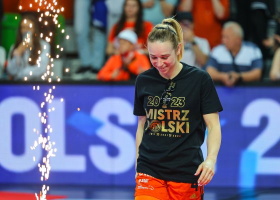 Mistrzynie Polski PGNiG Superligi 2023 - dekoracja