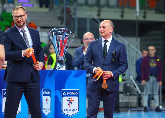 Mistrzynie Polski PGNiG Superligi 2023 - dekoracja