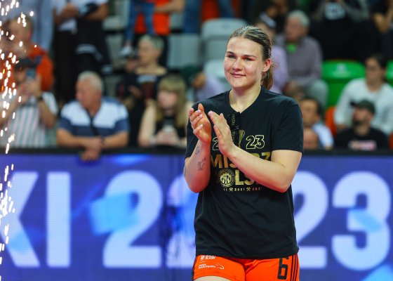 Mistrzynie Polski PGNiG Superligi 2023 - dekoracja