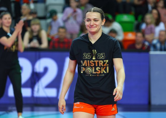 Mistrzynie Polski PGNiG Superligi 2023 - dekoracja