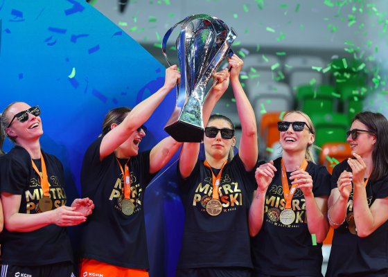 Mistrzynie Polski PGNiG Superligi 2023 - dekoracja