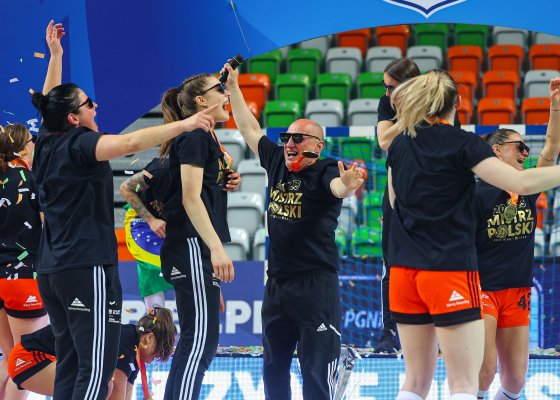 Mistrzynie Polski PGNiG Superligi 2023 - dekoracja