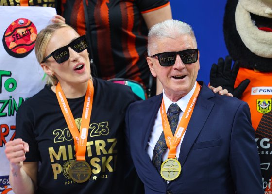 Mistrzynie Polski PGNiG Superligi 2023 - dekoracja