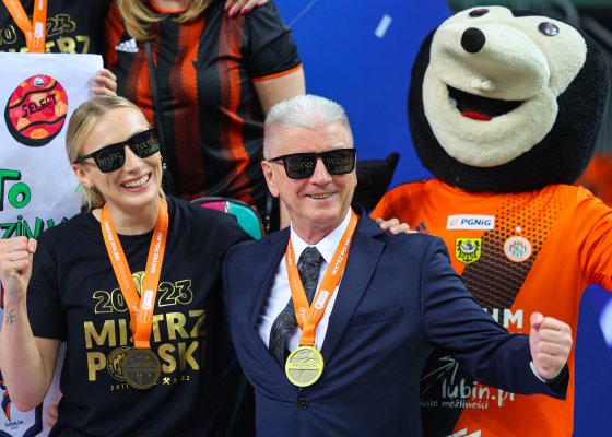 Mistrzynie Polski PGNiG Superligi 2023 - dekoracja