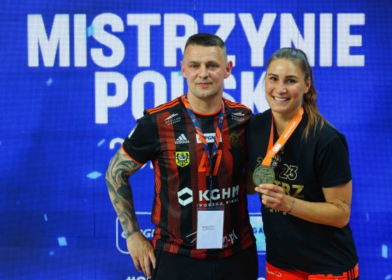 Mistrzynie Polski PGNiG Superligi 2023 - dekoracja