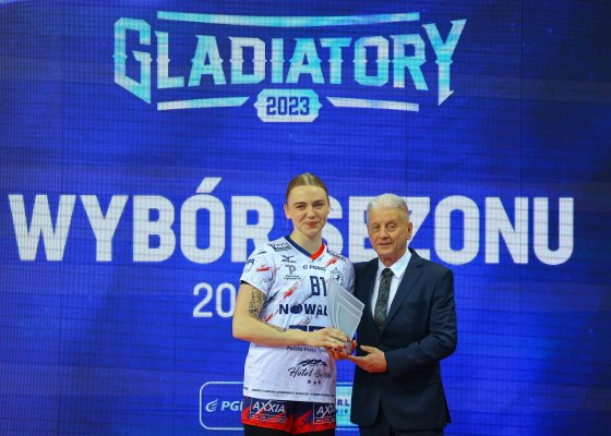 Mistrzynie Polski PGNiG Superligi 2023 - dekoracja