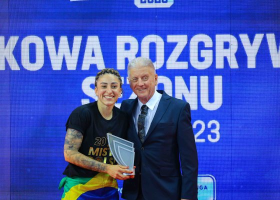 Mistrzynie Polski PGNiG Superligi 2023 - dekoracja