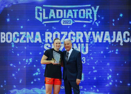 Mistrzynie Polski PGNiG Superligi 2023 - dekoracja