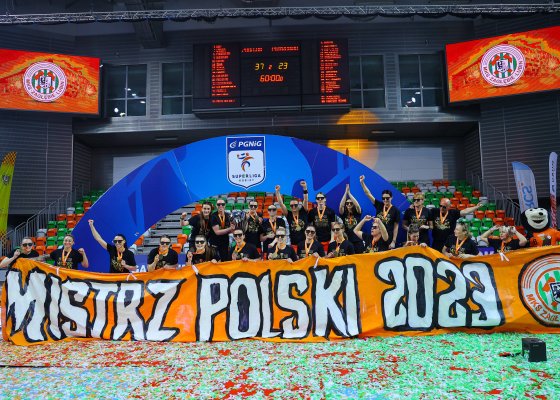 Mistrzynie Polski PGNiG Superligi 2023 - dekoracja