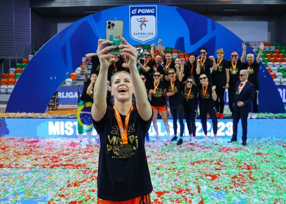 Mistrzynie Polski PGNiG Superligi 2023 - dekoracja
