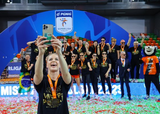 Mistrzynie Polski PGNiG Superligi 2023 - dekoracja